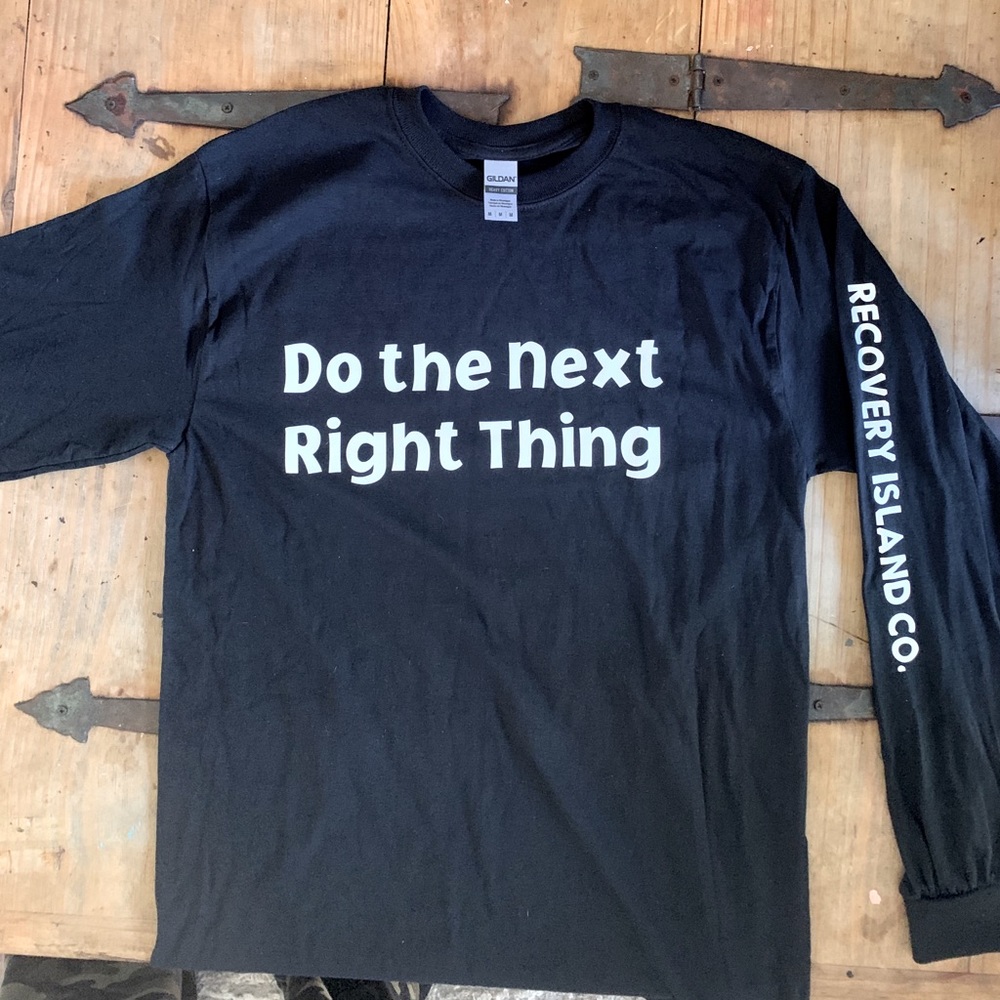 Long sleeve printed t shirt